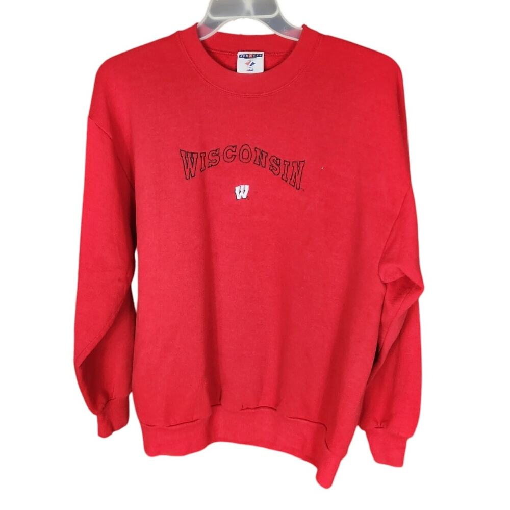 Vintage 90s Wisconsin Crewneck men's large